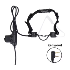 Microphone à gorge BaoFeng